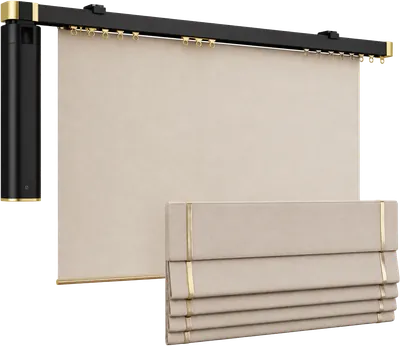 Motorised curtain and roller blind drives