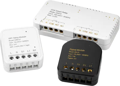 Smart retrofit relay modules for existing switchboards